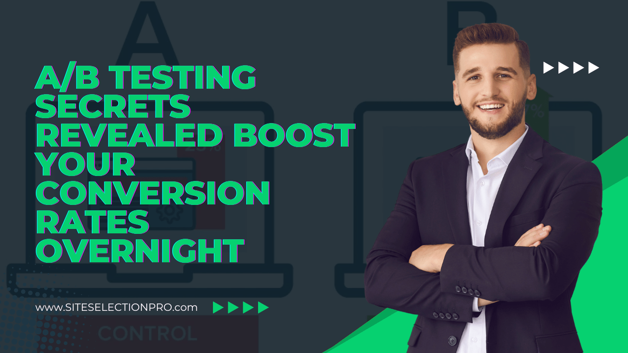A/B Testing Secrets Revealed Boost Your Conversion Rates Overnight
